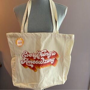 NWT Everything is Ameowzing cloth tote bag